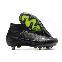 Nike Air Zoom Mercurial Superfly IX Elite SG High Black Men Football Boots