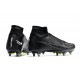 Nike Air Zoom Mercurial Superfly IX Elite SG High Black Men Football Boots