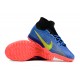 Nike Air Zoom Mercurial Superfly IX Elite TF High Black Blue Pink Women/Men Football Boots