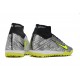 Nike Air Zoom Mercurial Superfly IX Elite TF High Black Grey Yellow Women/Men Football Boots
