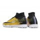 Nike Air Zoom Mercurial Superfly IX Elite TF High Black Yellow Women/Men Football Boots