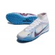 Nike Air Zoom Mercurial Superfly IX Elite TF High Blue White Purple Women/Men Football Boots