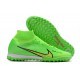 Nike Air Zoom Mercurial Superfly IX Elite TF High Green Women/Men Football Boots