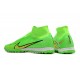 Nike Air Zoom Mercurial Superfly IX Elite TF High Green Women/Men Football Boots