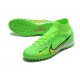Nike Air Zoom Mercurial Superfly IX Elite TF High Green Women/Men Football Boots
