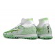 Nike Air Zoom Mercurial Superfly IX Elite TF High Grey Green Women/Men Football Boots