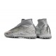 Nike Air Zoom Mercurial Superfly IX Elite TF High Grey Women/Men Football Boots