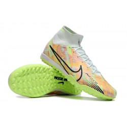 Nike Air Zoom Mercurial Superfly IX Elite TF High Khaki Green Women/Men Football Boots