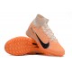 Nike Air Zoom Mercurial Superfly IX Elite TF High Khaki Orange Women/Men Football Boots