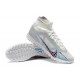 Nike Air Zoom Mercurial Superfly IX Elite TF High Lilac White Men Football Boots