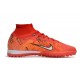Nike Air Zoom Mercurial Superfly IX Elite TF High Orange Red Women/Men Football Boots
