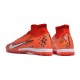 Nike Air Zoom Mercurial Superfly IX Elite TF High Orange Red Women/Men Football Boots