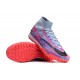 Nike Air Zoom Mercurial Superfly IX Elite TF High Purple Pink Women/Men Football Boots