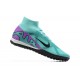 Nike Air Zoom Mercurial Superfly IX Elite TF High Turqoise Men Football Boots