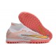 Nike Air Zoom Mercurial Superfly IX Elite TF High White Orange Yellow Women/Men Football Boots