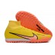 Nike Air Zoom Mercurial Superfly IX Elite TF High Yellow Women/Men Football Boots