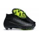 Nike Air Zoom Mercurial Superfly Ix Elite FG White Green Black Men High Football Cleats