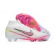 Nike Air Zoom Mercurial Superfly Ix Elite FG White Pink Men High Football Cleats