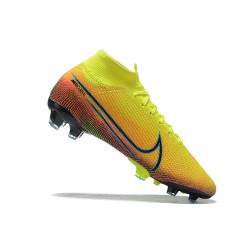 Nike Mercurial Dream Speed 002 Superfly 13 Elite FG Yellow Green High Men Football Boots