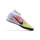 Nike Mercurial Superfly 7 Elite RB MDS IC White BLack Yellow Pink High Men Football Boots