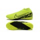 Nike Mercurial Superfly 7 Elite TF Black Green High Men Football Boots