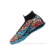 Nike Mercurial Superfly 7 Elite TF Blue Orange Black High Men Football Boots