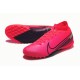 Nike Mercurial Superfly 7 Elite TF Fuchsia Black High Men Football Boots