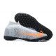 Nike Mercurial Superfly 7 Elite TF Orange Black Silver High Men Football Boots