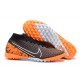 Nike Mercurial Superfly 7 Elite TF Orange Black White High Men Football Boots