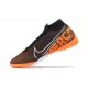 Nike Mercurial Superfly 7 Elite TF Orange Black White High Men Football Boots