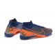 Nike Mercurial Superfly 7 Elite TF Orange Blue Mixtz High Men Football Boots