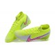 Nike Mercurial Superfly 7 Elite TF Pink Yellow High Men Football Boots