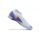 Nike Mercurial Superfly 7 Elite TF Purple Yellow Pink White High Men Football Boots