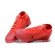 Nike Mercurial Superfly 7 Elite TF Red Black Blue High Men Football Boots