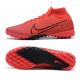 Nike Mercurial Superfly 7 Elite TF Red Black Blue High Men Football Boots
