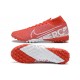 Nike Mercurial Superfly 7 Elite TF Red White High Men Football Boots