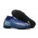 Nike Mercurial Superfly 7 Elite TF Yellow Grenn Blue Black High Men Football Boots