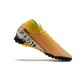 Nike Mercurial Superfly 7 Elite TF Yellow Grenn Orange White Black High Men Football Boots