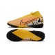 Nike Mercurial Superfly 7 Elite TF Yellow Grenn Orange White Black High Men Football Boots