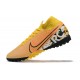 Nike Mercurial Superfly 7 Elite TF Yellow Grenn Orange White Black High Men Football Boots