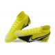 Nike Mercurial Superfly VII 7 Elite TF Black Yellow High Men Football Boots