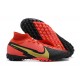 Nike Mercurial Superfly VII 7 Elite TF Red Yellow Black High Men Football Boots