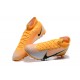 Nike Mercurial Superfly VII 7 Elite TF Yellow Gray Black High Men Football Boots