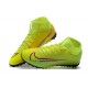 Nike Mercurial Superfly VII Club TF Red Light/Green Black Yellow High Men Football Boots
