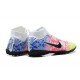 Nike Mercurial Superfly VII Club TF White Black Blue Yellow Orange High Men Football Boots