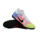 Nike Mercurial Superfly VII Club TF White Black Blue Yellow Orange High Men Football Boots