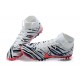 Nike Mercurial Superfly VII Club TF White Black Orange Pink High Men Football Boots