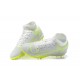 Nike Mercurial Superfly VIII Academy TF Light/Yellow White High Men Football Boots