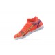 Nike Mercurial Superfly VIII Academy TF Orange Yellow White High Men Football Boots