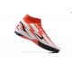 Nike Mercurial Superfly VIII Academy TF White Black Orange Red High Men Football Boots